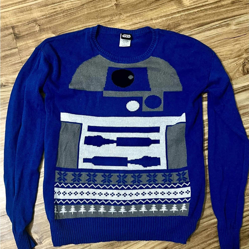 Star Wars R2-D2 Ugly Christmas Crewneck Sweater